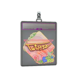 Sticker Slab | Twistzz (Holo) | Rio 2022