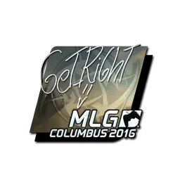 Sticker | GeT_RiGhT (Foil) | MLG Columbus 2016
