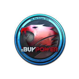 Sticker | iBUYPOWER (Foil) | Cologne 2014