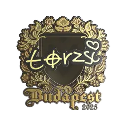 Sticker | torzsi (Gold) | Budapest 2025