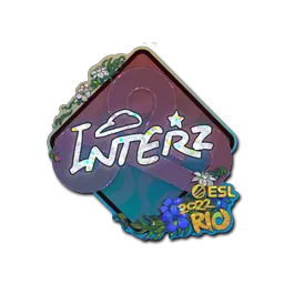 Sticker | interz (Glitter) | Rio 2022