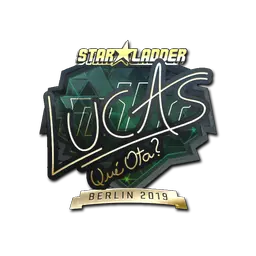 Sticker | LUCAS1 (Gold) | Berlin 2019