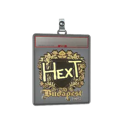 Sticker Slab | HexT (Gold) | Budapest 2025