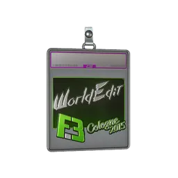 Sticker Slab | WorldEdit (Foil) | Cologne 2015