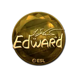 Sticker | Edward (Gold) | Katowice 2019