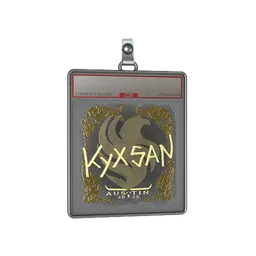 Sticker Slab | kyxsan (Gold) | Austin 2025