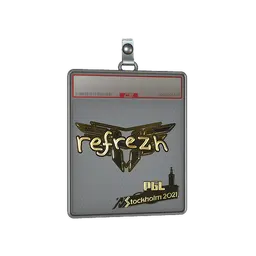 Sticker Slab | refrezh (Gold) | Stockholm 2021