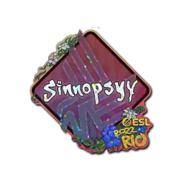 Sticker | sinnopsyy (Glitter) | Rio 2022