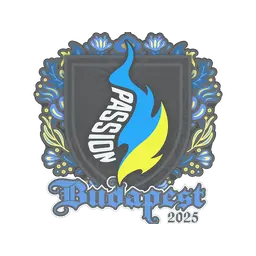 Sticker | Passion UA | Budapest 2025