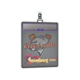 Sticker Slab | electronic (Glitter) | Shanghai 2024