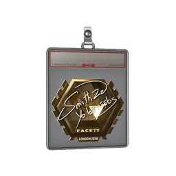 Sticker Slab | SmithZz (Gold) | London 2018