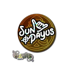 Sticker | SunPayus (Glitter) | Paris 2023