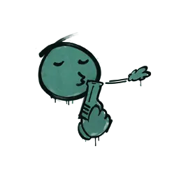 Sealed Graffiti | Quickdraw (Frog Green)