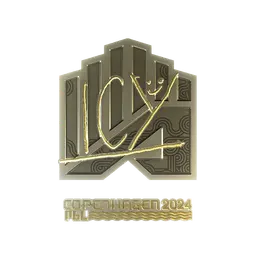 Sticker | ICY (Gold) | Copenhagen 2024