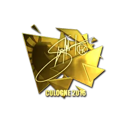 Sticker | Hiko (Gold) | Cologne 2016