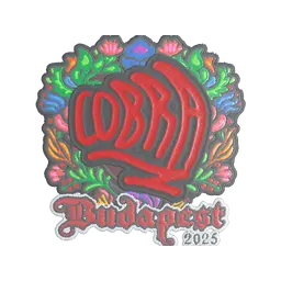 Sticker | cobra (Embroidered) | Budapest 2025