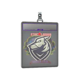 Sticker Slab | Grayhound Gaming (Holo) | Berlin 2019