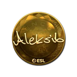 Sticker | Aleksib (Gold) | Katowice 2019