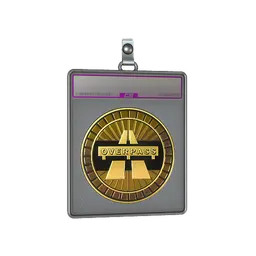 Sticker Slab | Overpass (Gold)