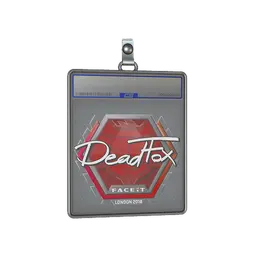 Sticker Slab | DeadFox | London 2018