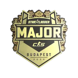 Sticker | StarLadder (Gold) | Budapest 2025