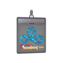Sticker Slab | Cloud9 (Glitter) | Shanghai 2024