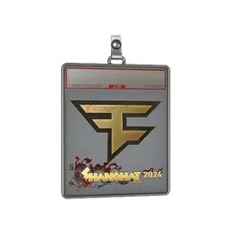 Sticker Slab | FaZe Clan (Gold) | Shanghai 2024