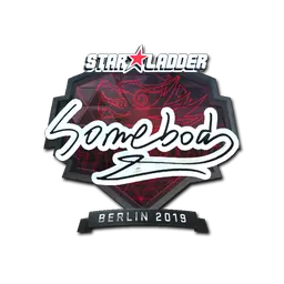 Sticker | somebody (Foil) | Berlin 2019