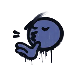 Sealed Graffiti | Chef Kiss (SWAT Blue)