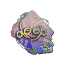 Sticker | drop (Holo) | Rio 2022