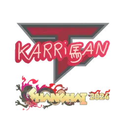 Sticker | karrigan | Shanghai 2024