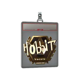 Sticker Slab | Hobbit (Gold) | London 2018