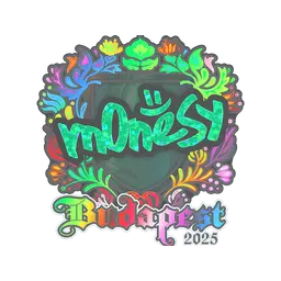Sticker | m0NESY (Holo) | Budapest 2025