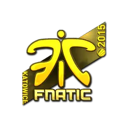 Sticker | Fnatic (Gold) | Katowice 2015