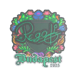Sticker | regali (Embroidered) | Budapest 2025