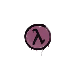 Sealed Graffiti | Lambda (Princess Pink)