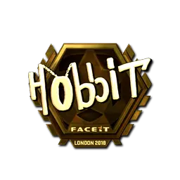 Sticker | Hobbit (Gold) | London 2018