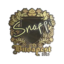 Sticker | Snappi (Gold) | Budapest 2025