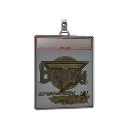 Sticker Slab | broky (Gold, Champion) | Antwerp 2022