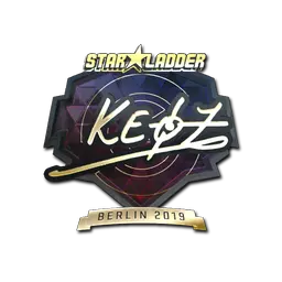 Sticker | Keoz (Gold) | Berlin 2019