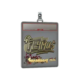 Sticker Slab | FL4MUS (Gold) | Shanghai 2024