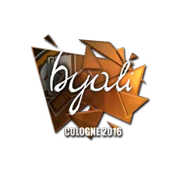 Sticker | byali (Foil) | Cologne 2016