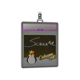 Sticker Slab | ScreaM (Foil) | Cologne 2015