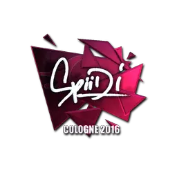 Sticker | Spiidi (Foil) | Cologne 2016