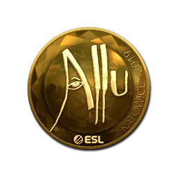 Sticker | allu (Gold) | Katowice 2019