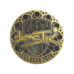 Sticker | beastik (Gold) | Cologne 2026