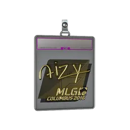 Sticker Slab | aizy (Gold) | MLG Columbus 2016