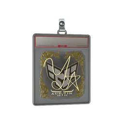 Sticker Slab | yxngstxr (Gold) | Austin 2025
