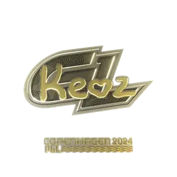 Sticker | Keoz (Gold) | Copenhagen 2024
