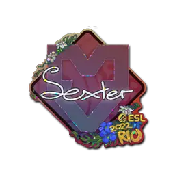 Sticker | dexter (Glitter) | Rio 2022
